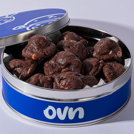Double Chocolate Mini Cookies Tin